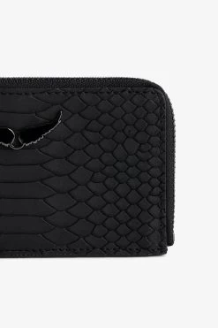Zadig & Voltaire ZV Soft Savage Card Case Black -Trendy Threads Deals lwsg01107 noir 3