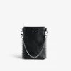 Zadig & Voltaire Rock Pouch Clutch Black -Trendy Threads Deals lwsg01193 noir