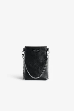 Zadig & Voltaire Rock Pouch Clutch Black