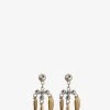 Zadig & Voltaire Rock Over Small Earrings Shiny Gold -Trendy Threads Deals owjw00526 shiny gold 11 1