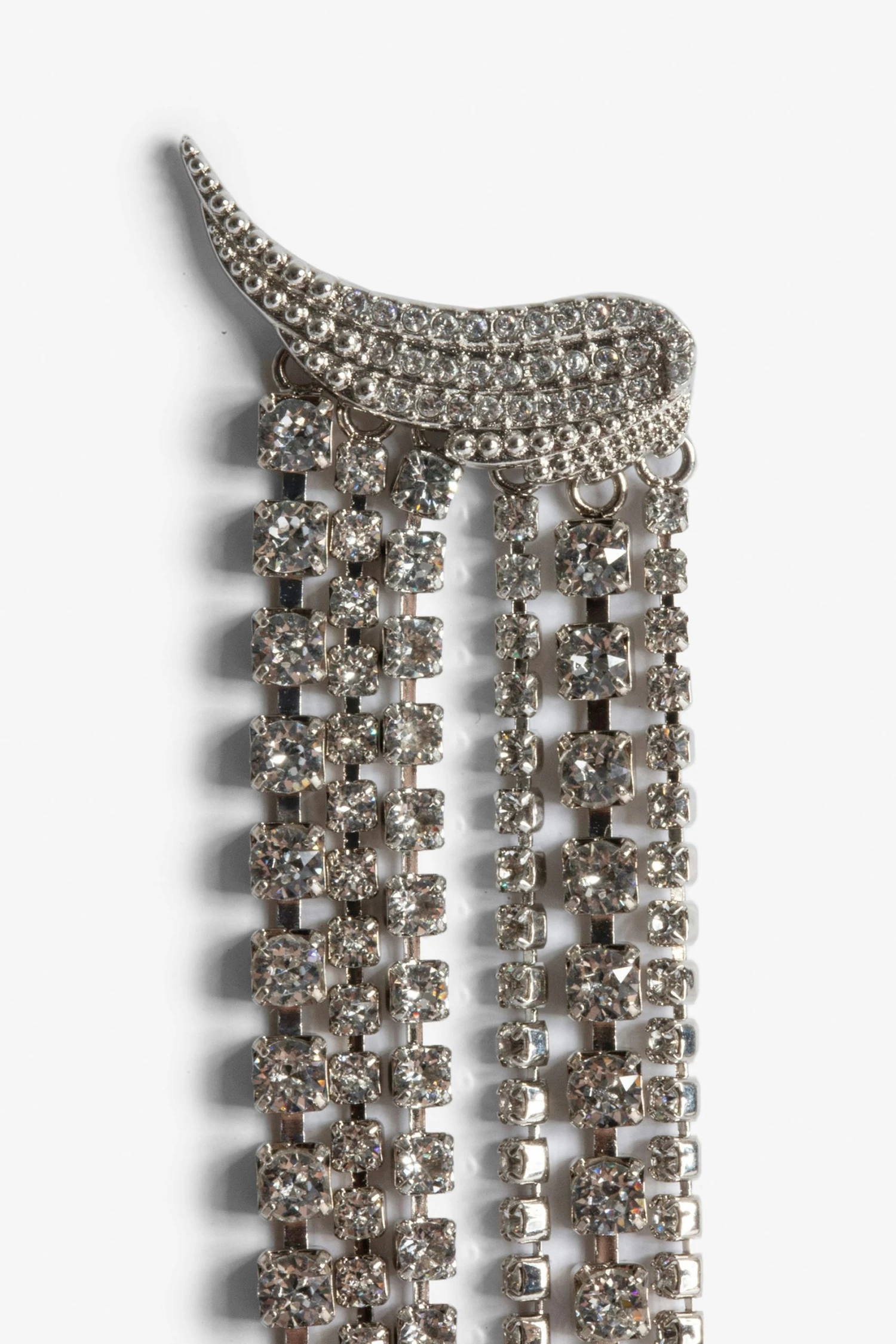 Zadig & Voltaire Rock Color Earrings Shiny Silver 5 Zadig & Voltaire Rock Color Earrings Shiny Silver - Image 3