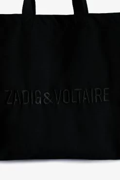 Zadig & Voltaire Overnight Tote Bag Black -Trendy Threads Deals owli00021 noir 4