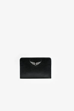 Zadig & Voltaire Card Case Zv Pass Black