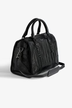 Zadig & Voltaire Sunny Medium #2 Vintage Patent Bag Black 12 Zadig & Voltaire Sunny Medium #2 Vintage Patent Bag Black -Trendy Threads Deals skab2019f noir 2