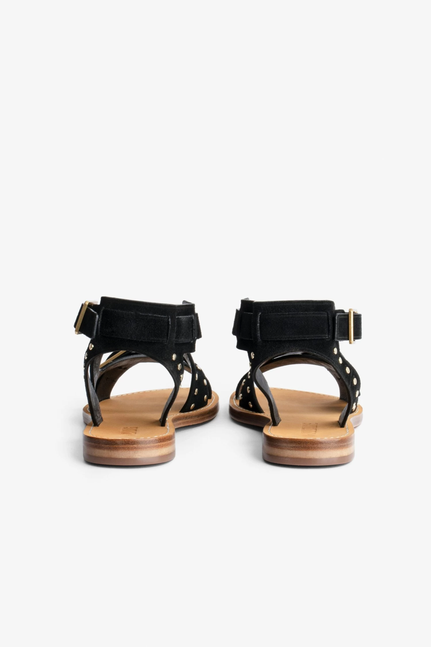 Zadig & Voltaire Cecilia Studs Caprese Sandals Black 5 Zadig & Voltaire Cecilia Studs Caprese Sandals Black - Image 3