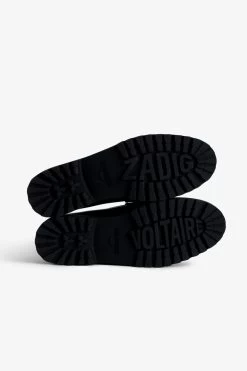 Zadig & Voltaire Joecassin Loafers Black -Trendy Threads Deals swct00834 noir 5