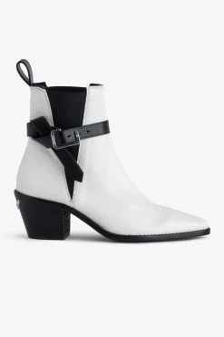 Zadig & Voltaire Tyler Ankle Boots Ice