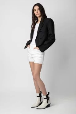 Zadig & Voltaire Tyler Ankle Boots Ice -Trendy Threads Deals swct00835 ice 9