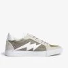 Zadig & Voltaire ZV1747 Low-Top Sneakers Silver -Trendy Threads Deals swsn00020 silver