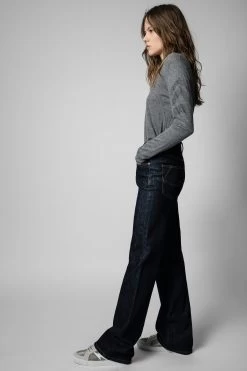 Zadig & Voltaire ZV1747 Low-Top Sneakers Silver -Trendy Threads Deals swsn00020 silver 11