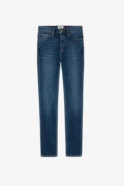 Zadig & Voltaire Mick Jeans Medium Blue -Trendy Threads Deals wmje00010 medium blue