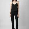 Zadig & Voltaire Callo Jac Camisole Black -Trendy Threads Deals wwcr00212 noir 3
