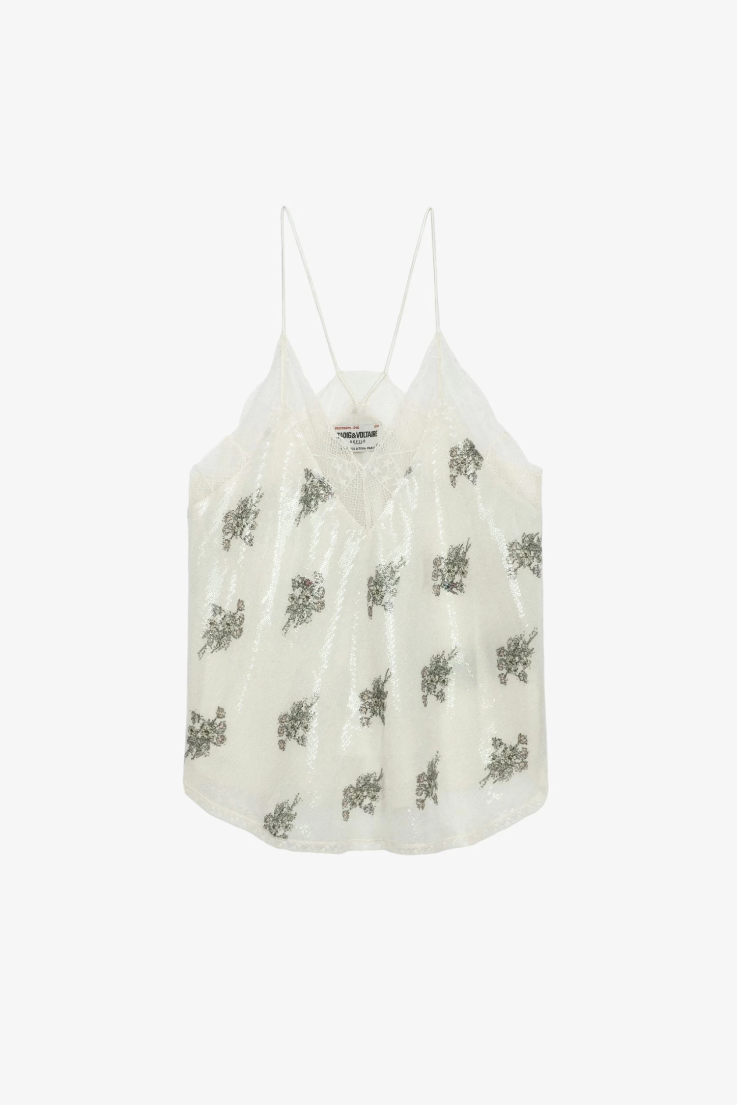 Zadig & Voltaire Christy Camisole Mastic 8 Zadig & Voltaire Christy Camisole Mastic - Image 6