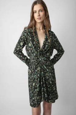 Zadig & Voltaire Rozo Silk Dress Black