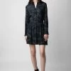 Zadig & Voltaire Refla Dress Black -Trendy Threads Deals wwdr01280 noir 2