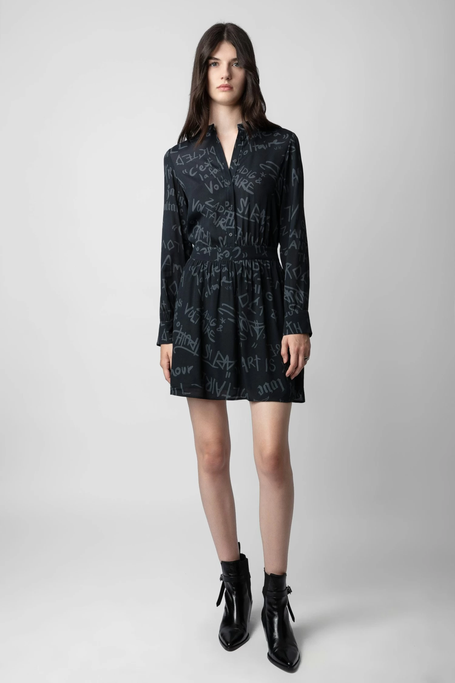 Zadig & Voltaire Refla Dress Black 3 Zadig & Voltaire Refla Dress Black