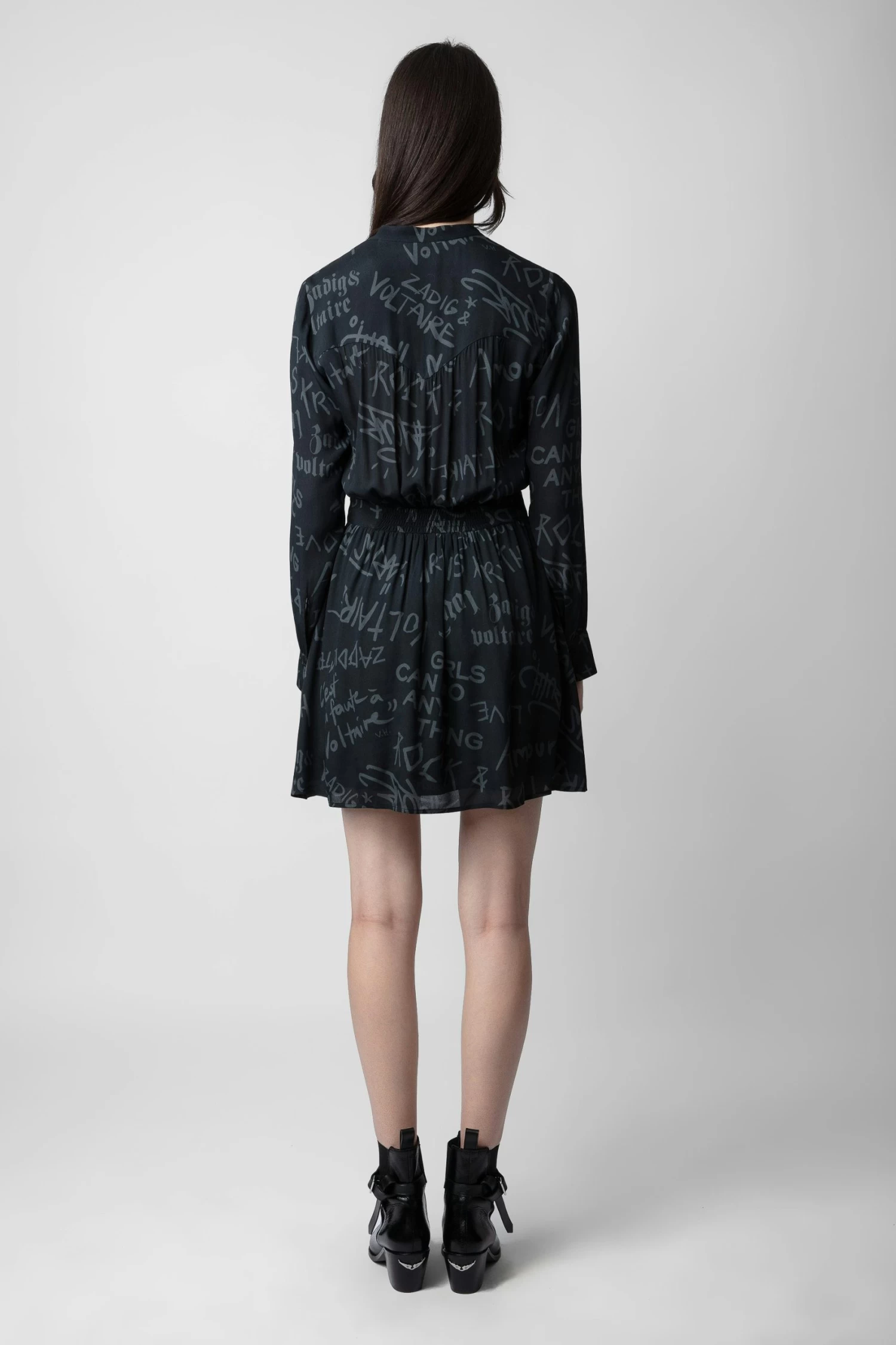 Zadig & Voltaire Refla Dress Black 6 Zadig & Voltaire Refla Dress Black - Image 4