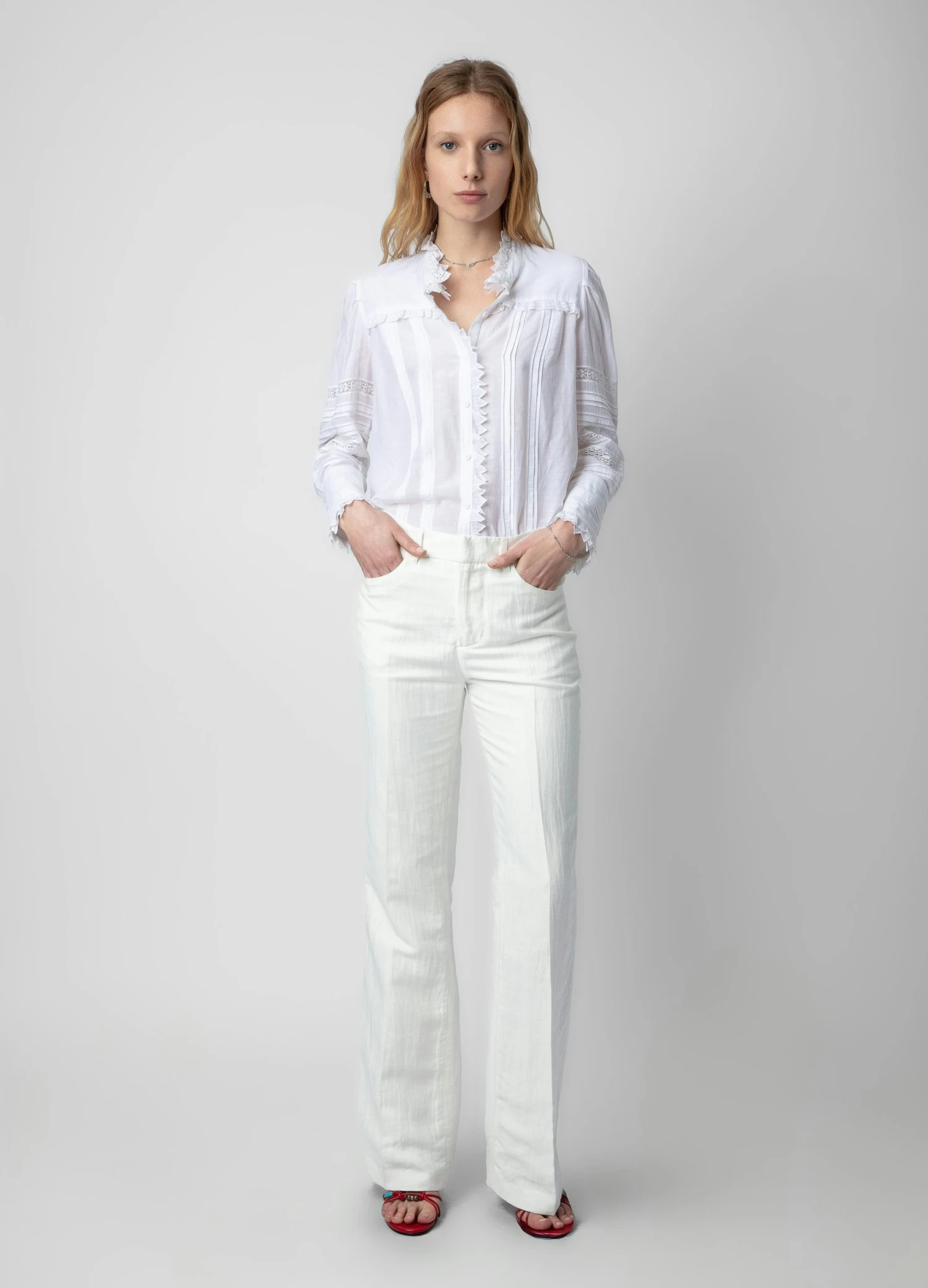Zadig & Voltaire Pistol Pants White 3 Zadig & Voltaire Pistol Pants White