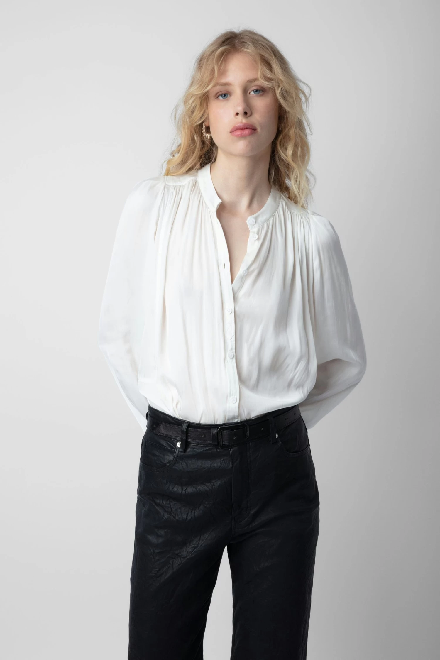 Zadig & Voltaire Tchin Satin Blouse Judo 3 Zadig & Voltaire Tchin Satin Blouse Judo