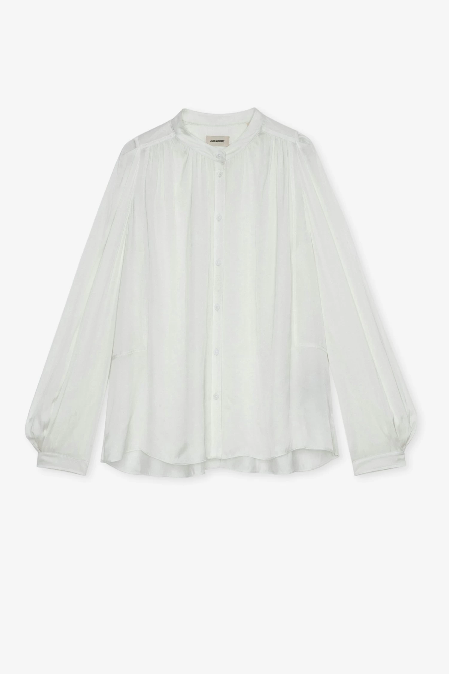 Zadig & Voltaire Tchin Satin Blouse Judo 7 Zadig & Voltaire Tchin Satin Blouse Judo - Image 5