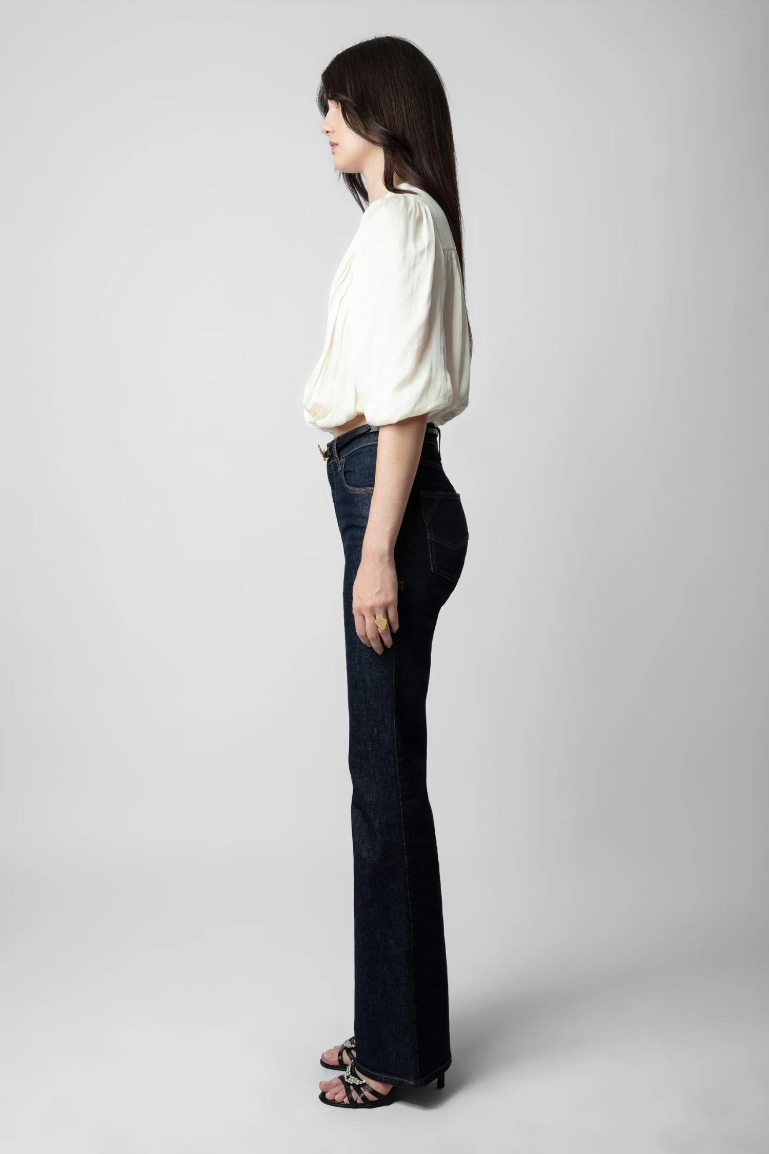 Zadig & Voltaire Tyfon Satin Top Sugar 5 Zadig & Voltaire Tyfon Satin Top Sugar - Image 3